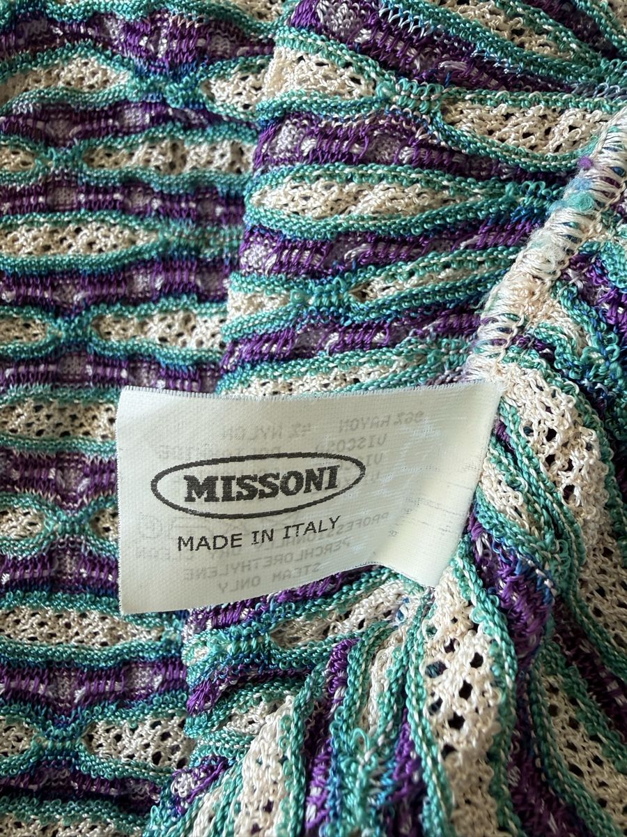Missoni Top: Missoni IT46 top dos-nu multicolore excellent état! – Nuovo (secondo la descrizione) da Cointrin venduto da sacha1981 3