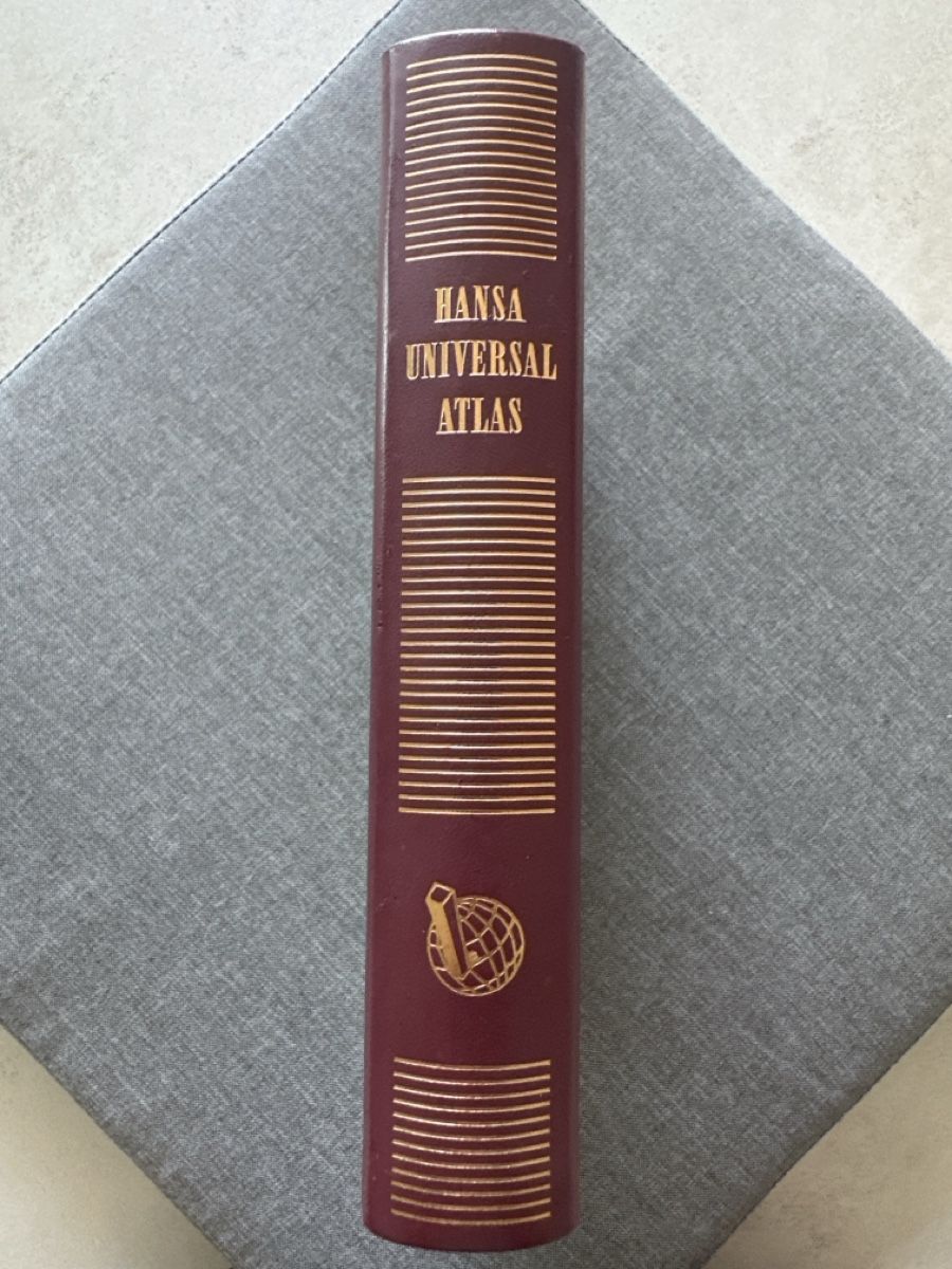 Libri: HANSA UNIVERSAL ATLAS 1960 – Usato da Baar venduto da Hillsboro