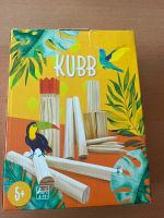 Kubb Spiel neuwertig OVP mit Stoffbeutel
