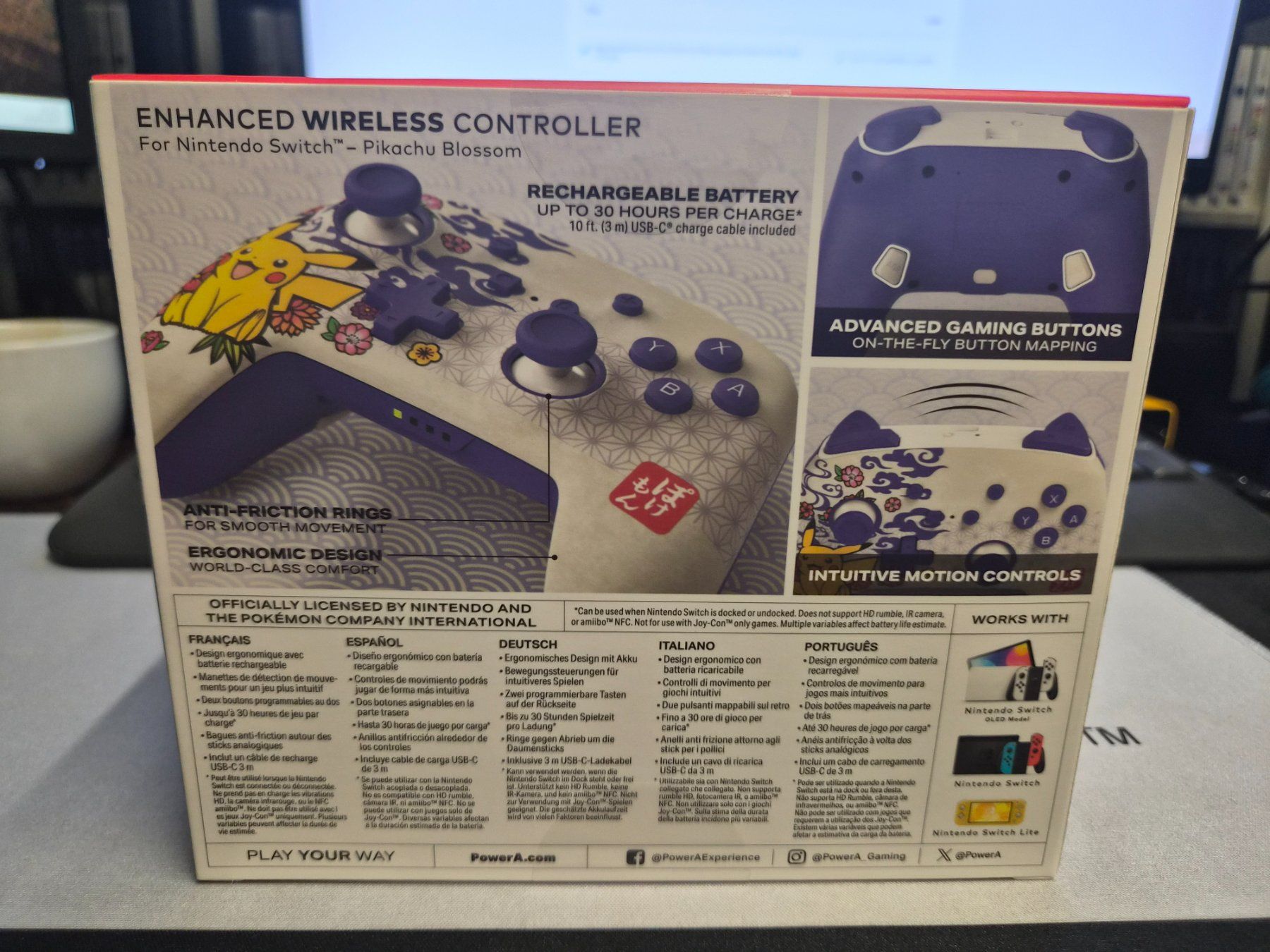 Controller: PowerA Controller Nintendo Switch Pikachu Blossom neu – Nuovo e nell'imballaggio originale da Zürich venduto da Joselito0 1