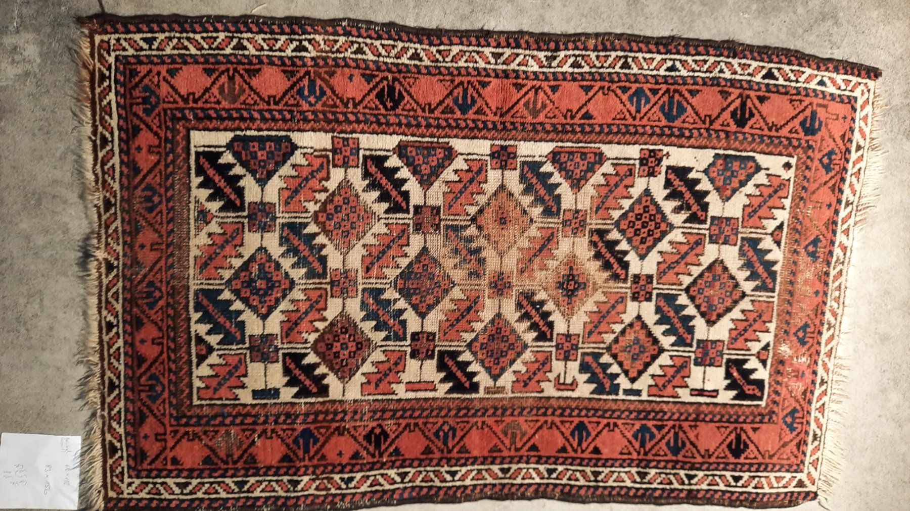 Teppiche: Perserteppich, antik; Belutsch, 68x112cm – Gebraucht aus Herrliberg von AlexandraBopp