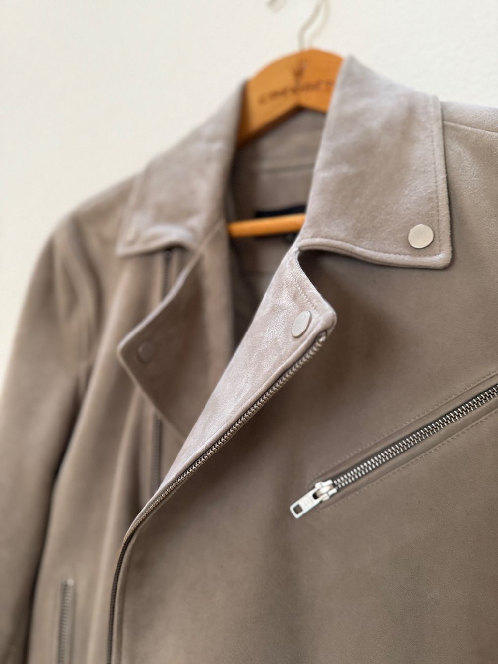 Giacche: Arma Wildlederjacke Biker Stil beige Grösse 48 – Nuovo (secondo la descrizione) da Bern venduto da SartorialStreet 3