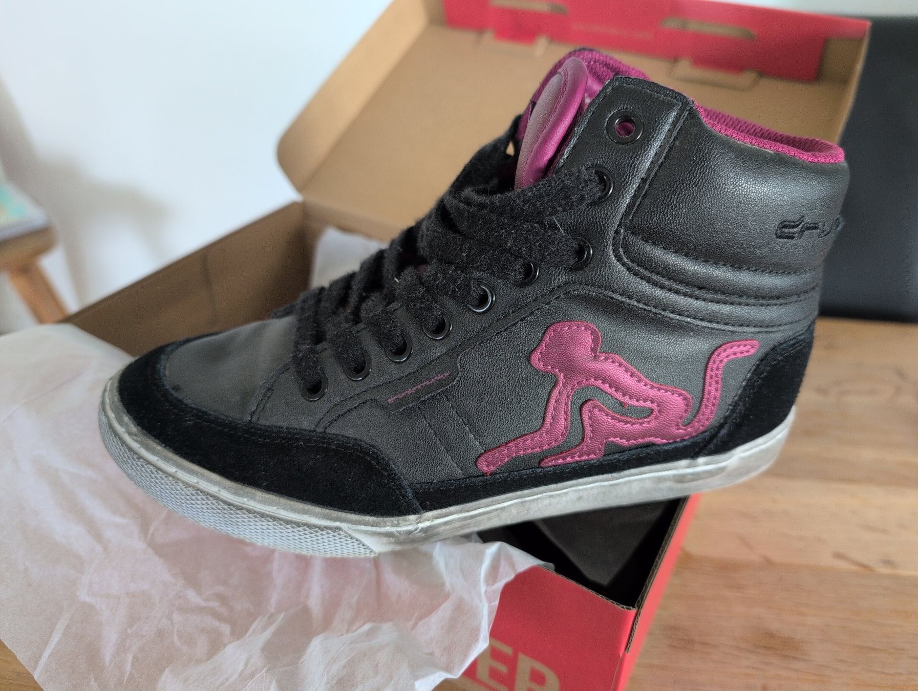 Damenschuhe: High-Top Sneaker von Drunk'n'Munky Gr. 38 – Gebraucht aus Lanzenhaeusern von Schimpanse09