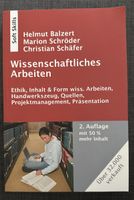 Wissenschaftliches Arbeiten, Balzert, Schröder, Schäfer 2011