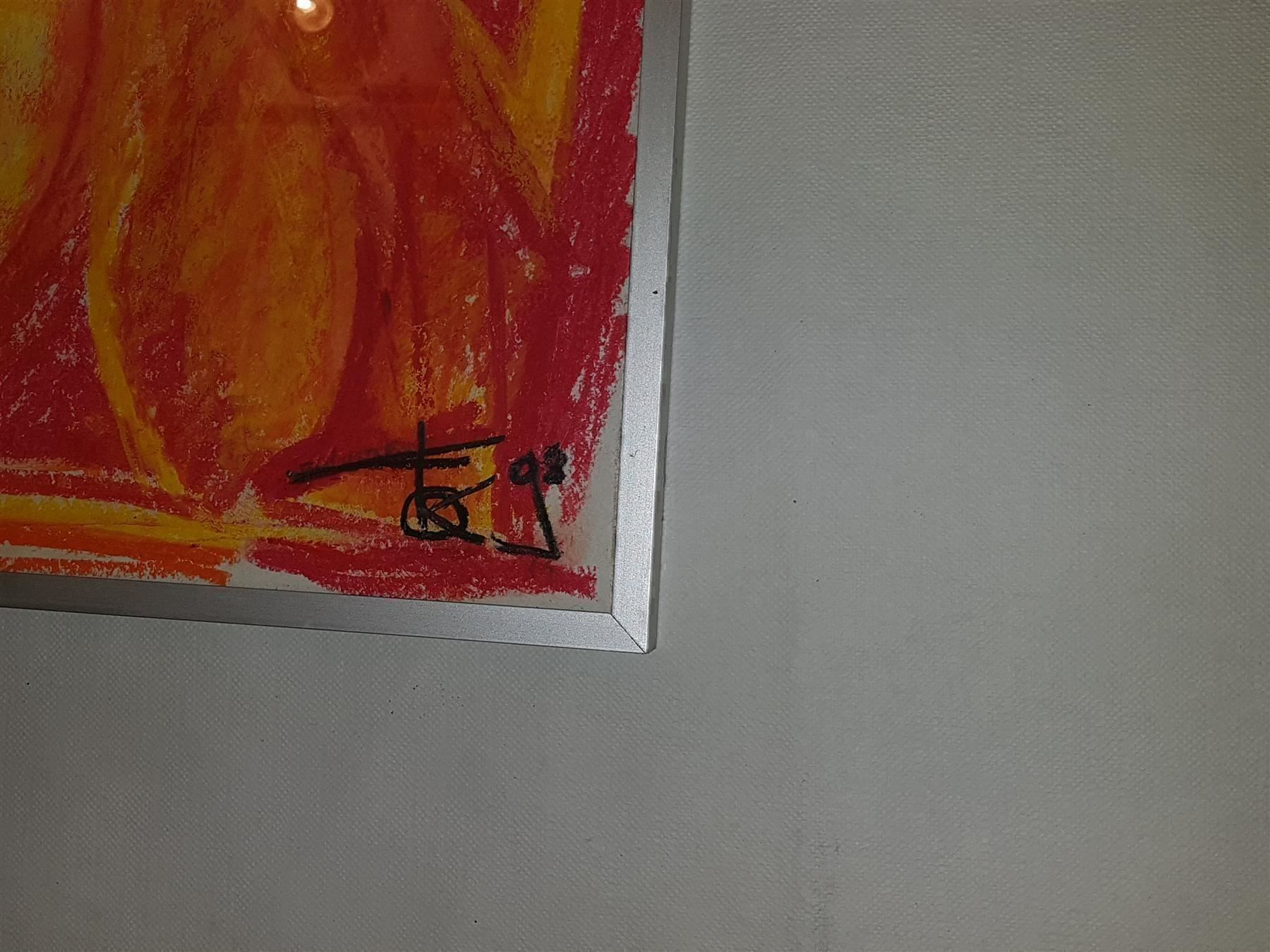 Dipinti: Bild orange Alurahmen 50x70 cm – Usato da Flawil venduto da 1343525 1