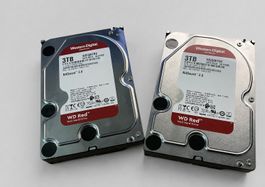 2× WD Red 3TB NAS-Festplatten – WD30EFRX