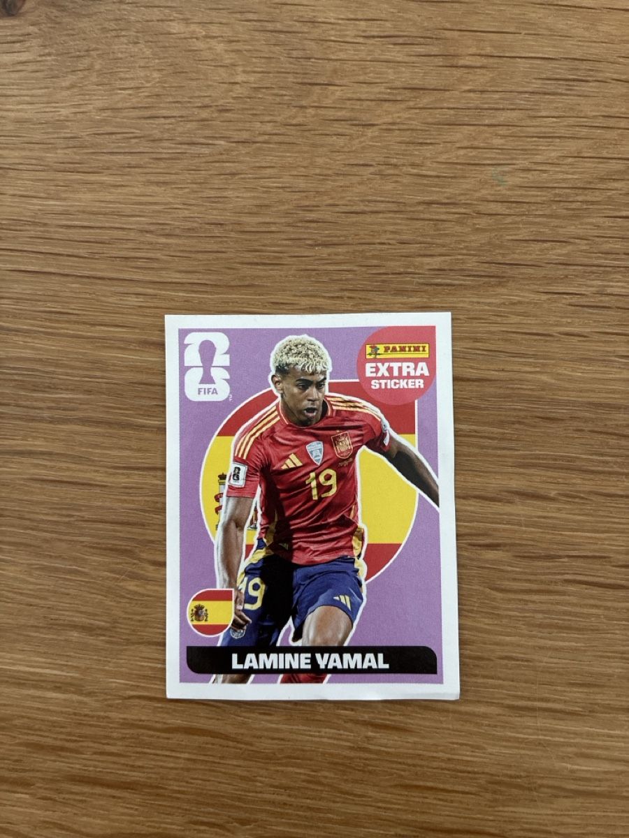 Panini Carte collezionabili: Panini Extra Sticker Lamine Yamal – Nuovo (secondo la descrizione) da Andelfingen venduto da fab_98yl
