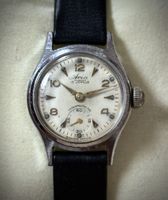 Vintage AVIA Handaufzug Herrenuhr - ca. 1950er - Läuft!