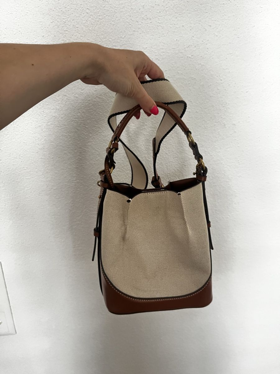 Zara Sacs femmes: Handtasche Canvas Leder braun neuwertig – D'occasion à Wald ZH par vivian__