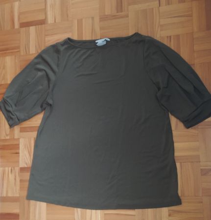 Shirt H&M vert olive/ Shirt H&M Olivgrün