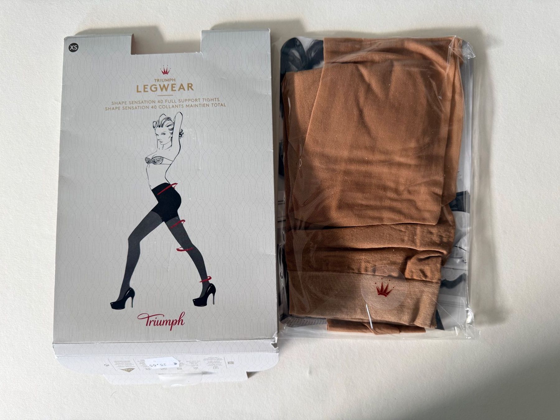 Calze & Collant: TRIUMPH, Strumpfhose SHAPE SENSATION Support, Grösse XS – Nuovo e nell'imballaggio originale da Rudolfstetten venduto da gst_g7xl 3