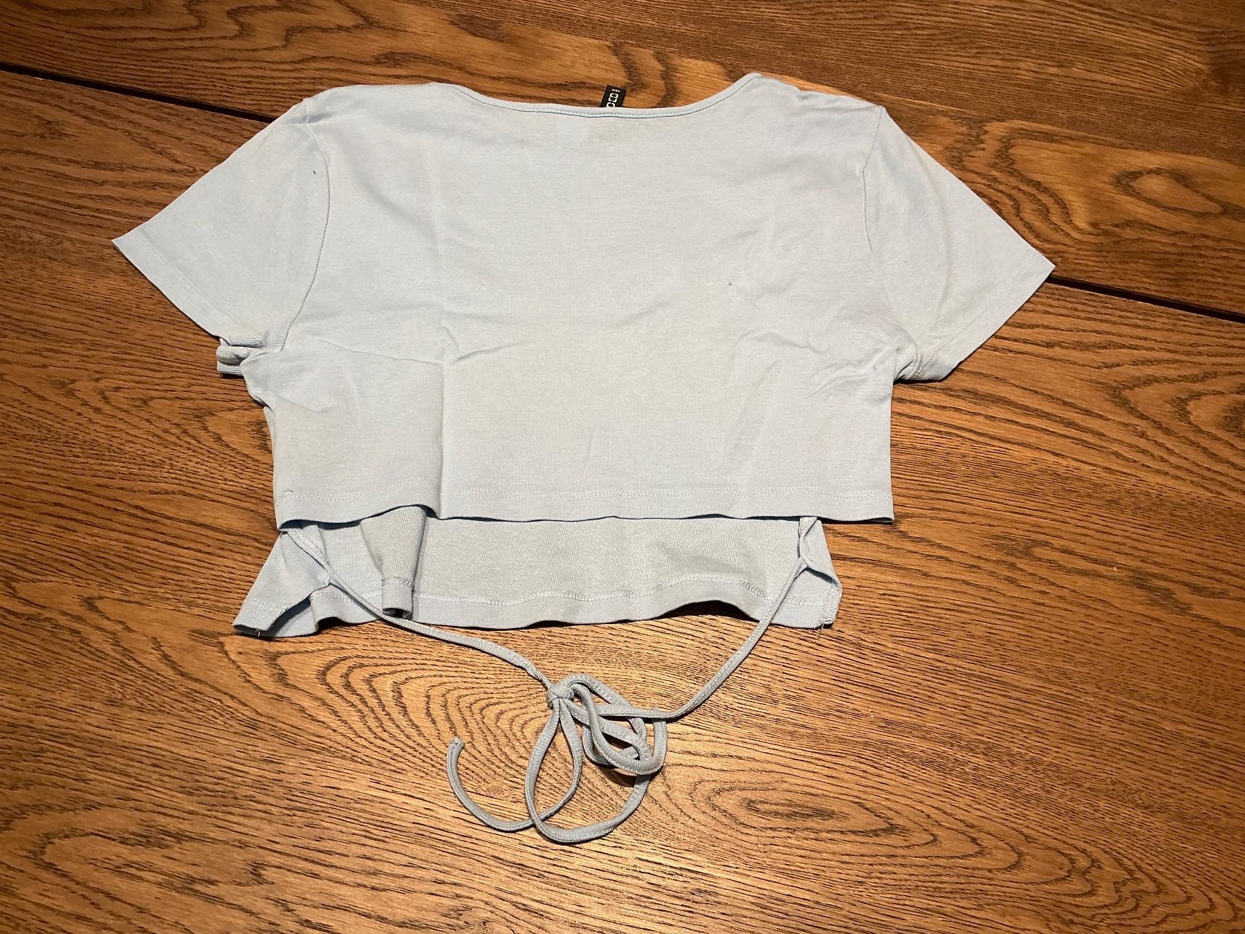 H&M T-shirts: H&M Sommertop Hellblau Grösse L Bändel – D'occasion à Würenlos par Chicca2004