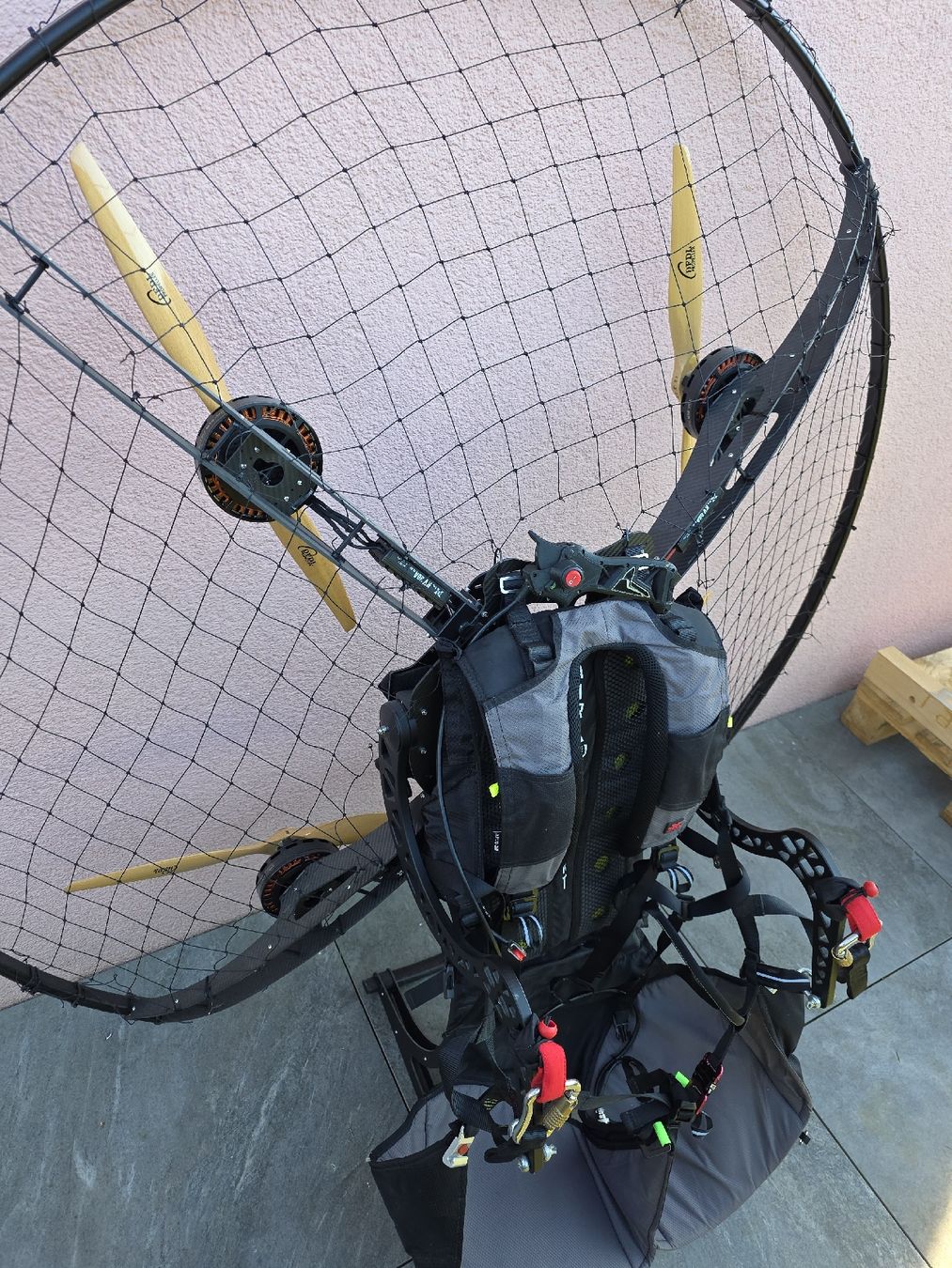 Sport dell'aria & Aquiloni: OpenPPG Paramotor – Difettoso da Itingen venduto da RC-Profi 1