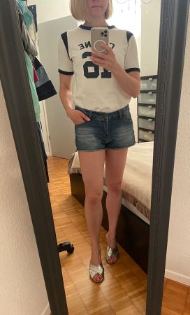 Damen Jeans Shorts