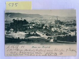 Alte Ansichtskarte, Gruss aus Burgdorf, 1901 mit Stempel