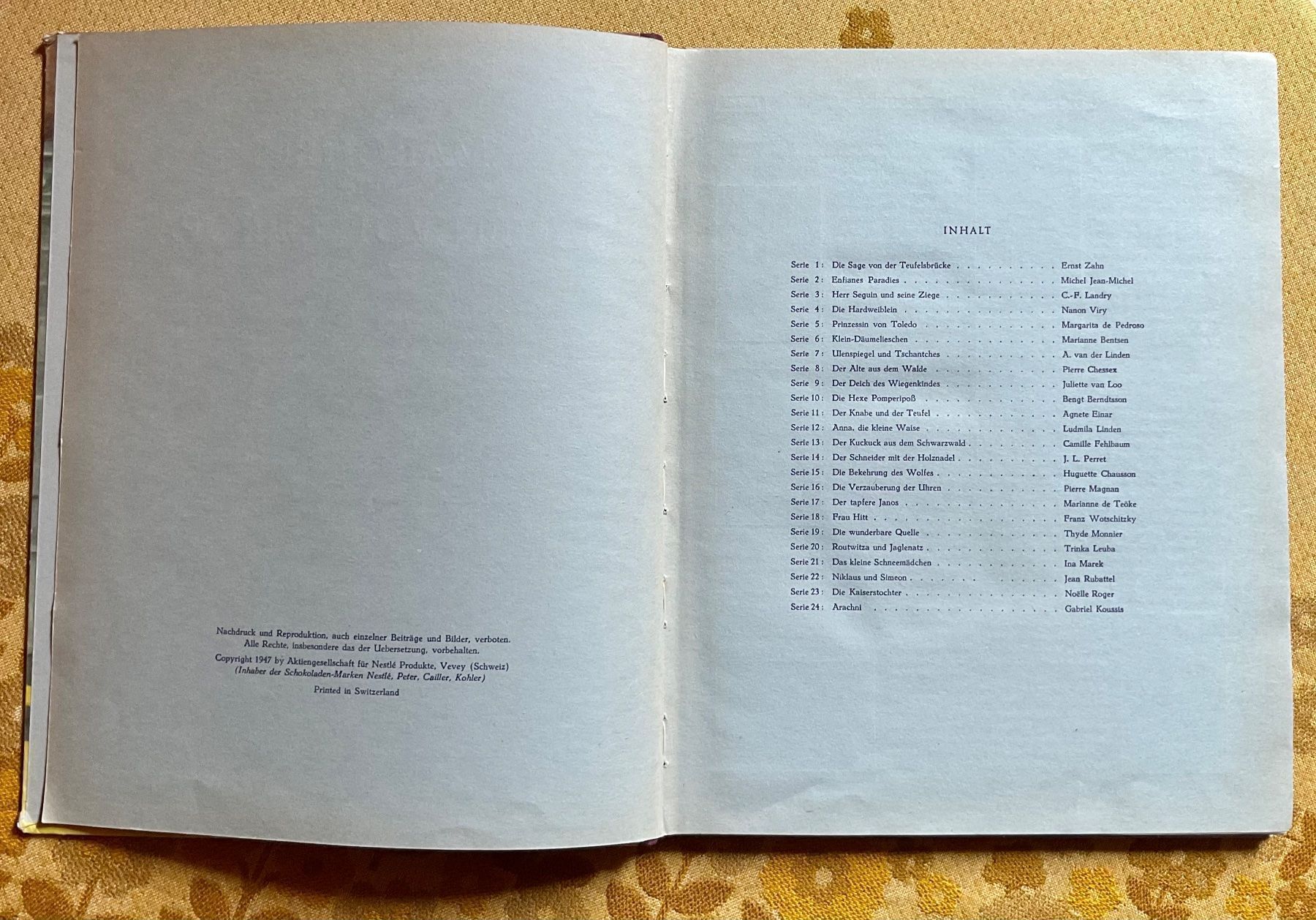 Bücher: Märchen Buch mit Klebebilder von 1947 ? – Gebraucht aus Endingen von nathan05 3