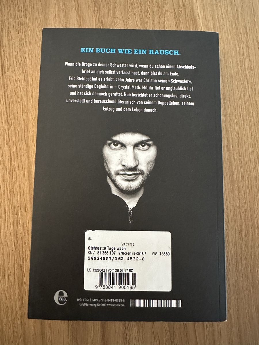 Bücher: 9 Tage wach - Eric Stehfest  – Gebraucht aus Rifferswil von n.megert 1