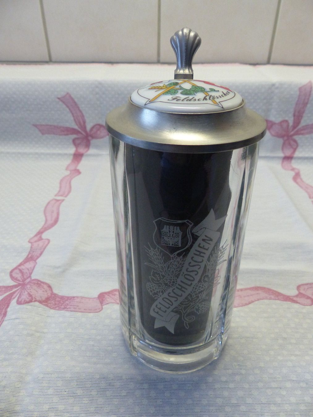 Feldschlösschen Bicchieri: Bierkrug Brauerei Feldschlösschen – Nuovo (secondo la descrizione) da Ostermundigen venduto da Phoenix64 1