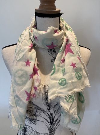 Yippie Hippie Schal - Boho Hippie Style