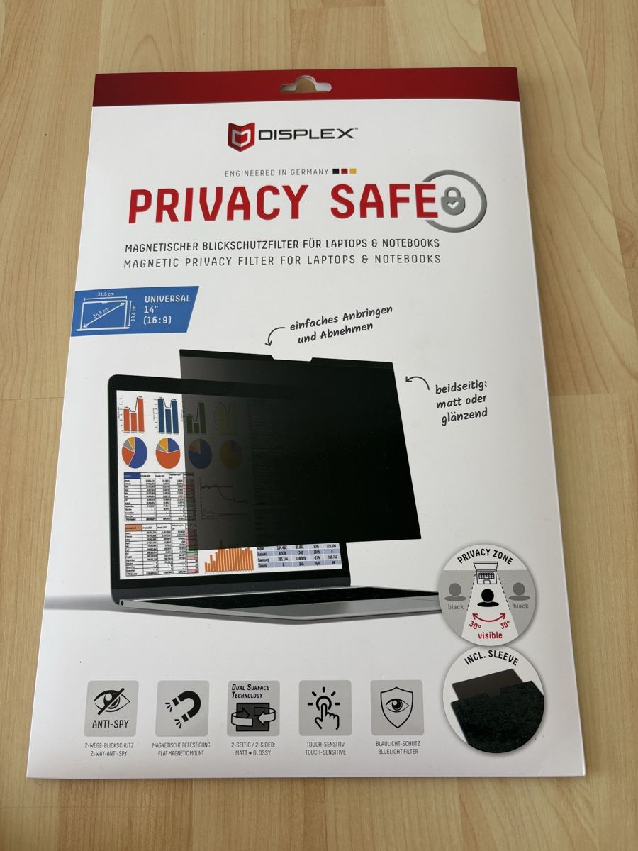 Folien: Laptop Blickschutzfilter Neu – Neu (gemäss Beschreibung) aus Solothurn von boenisworld