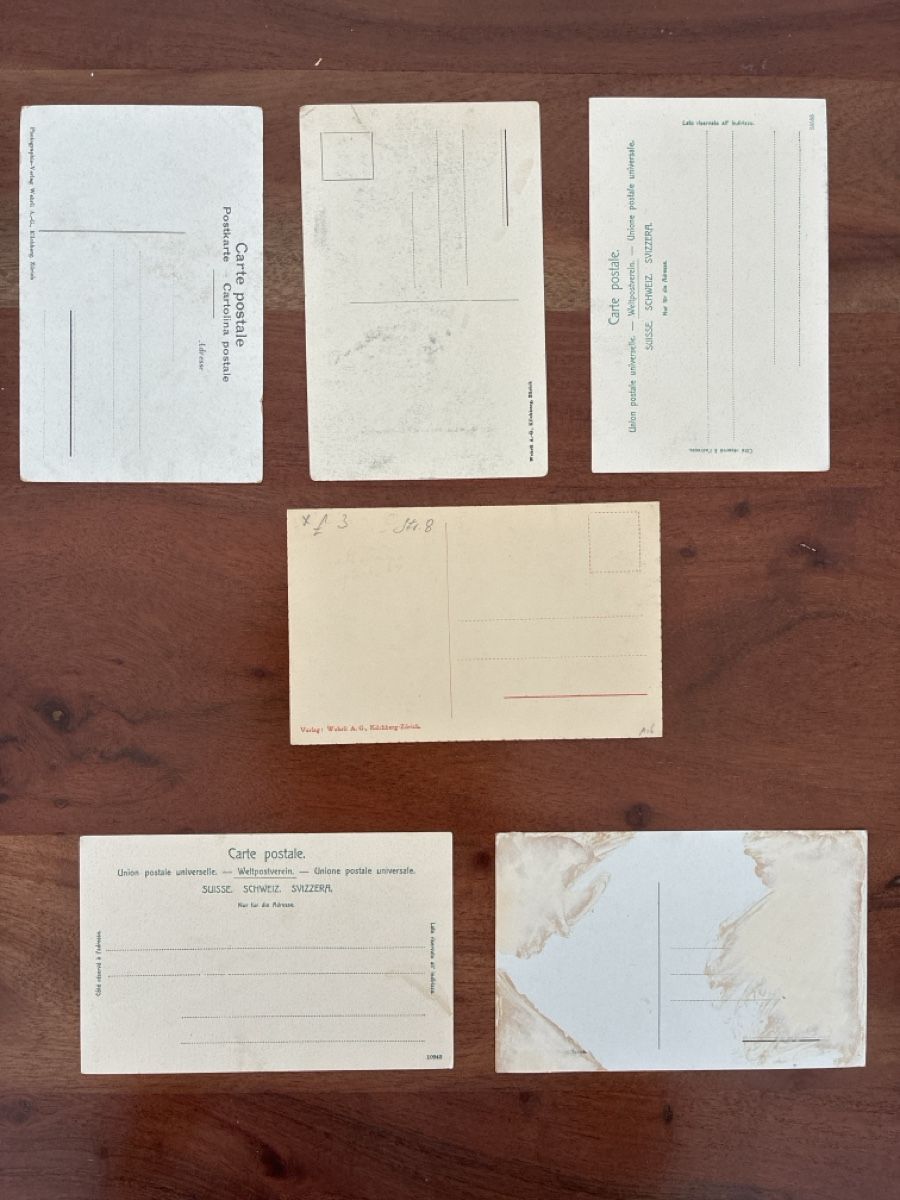 Cartes postales: 7 Ansichtskarten Schweiz von der Gotthard Post – D'occasion à Oftringen par Cla.vD.74 3