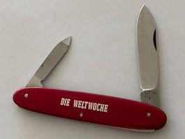 Victorinox Alox ELINOX 84 mm FEILE Weltwoche/Annabelle Werbe