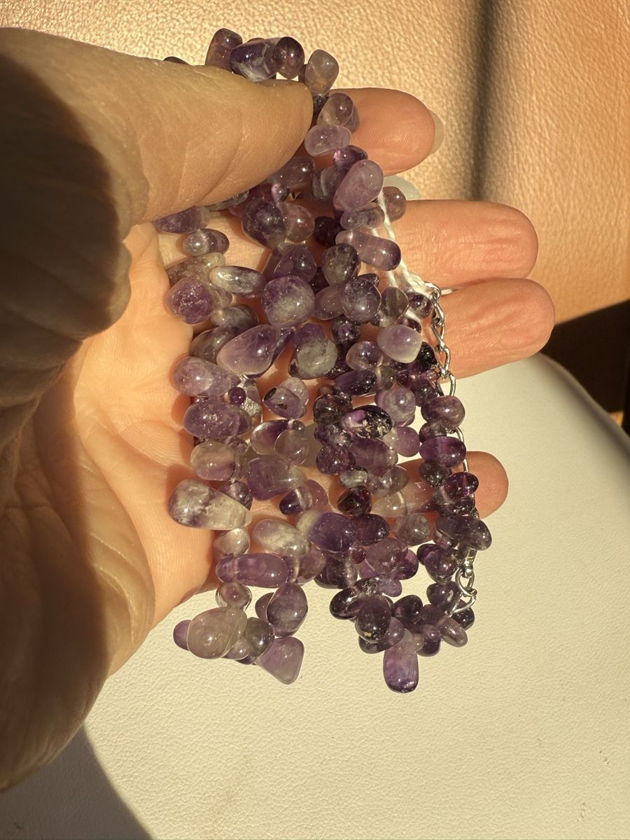 Catenine: Amethyst Stein Kette NEU – Nuovo e nell'imballaggio originale da Basel venduto da Chili007 7