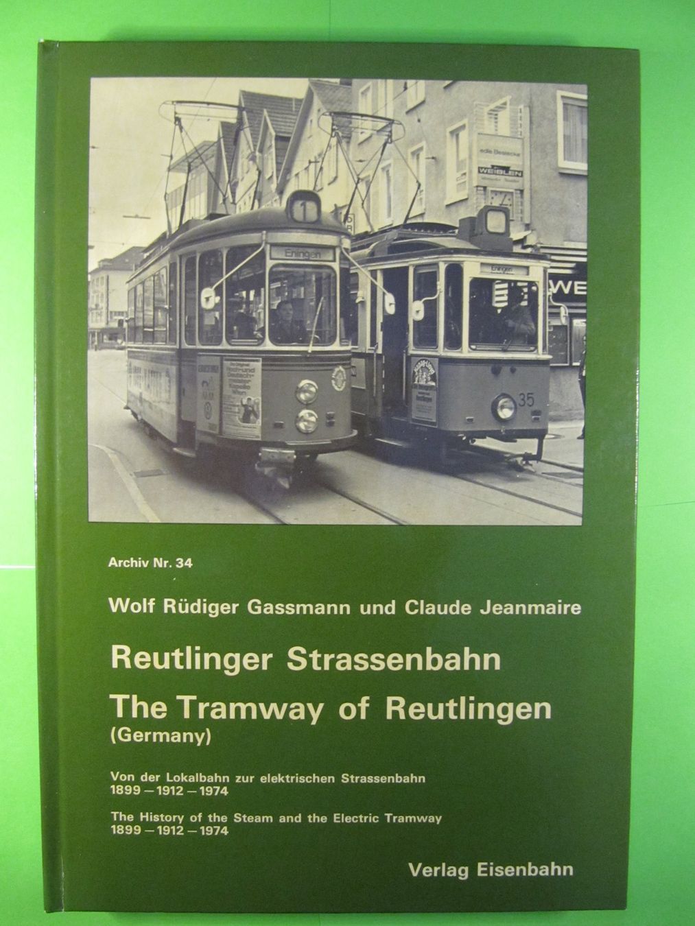 Libri: REUTLINGER STRASSENBAHN   Archiv Nr. 34 – Usato da Basel venduto da Ruben2210