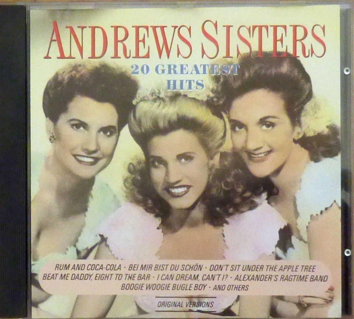 CD: Andrew Sisters - 20 Greatest Hits – Usato da Dietikon venduto da immortal-stars