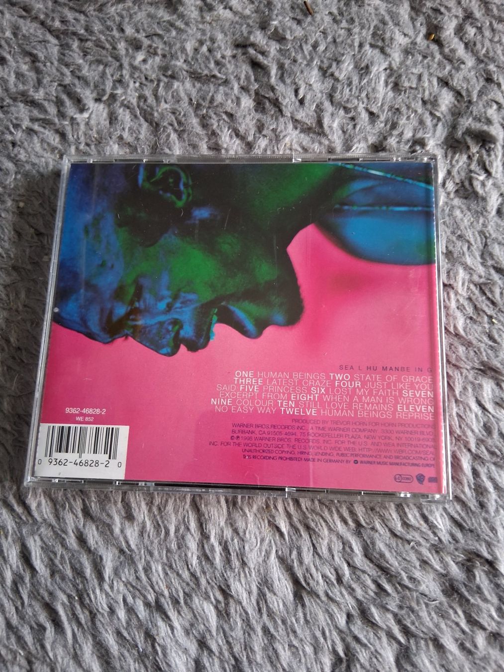 CD: SEAL       HUMAN BEING      CD – Usato da Wetzikon ZH venduto da Ramones01 1