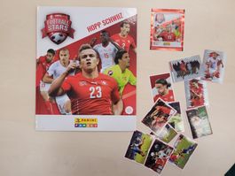 Panini Swiss Football Stars Album + Sticker, Top Zustand