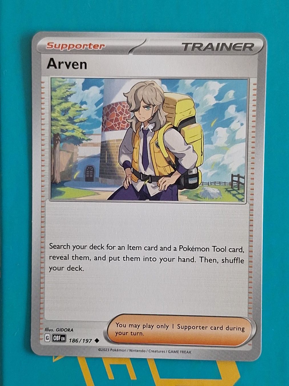 Pokémon Carte collezionabili: Arven - Pokemon Obsidian Flames – Usato da Altstätten SG venduto da GGsGameshop