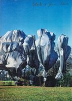 CHRISTO & JEANNE-CLAUDE "Wrapped trees"Original handsigniert