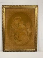 1940 Französisch nach Raphael "Madonna" gerahmter