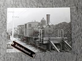 Alte Dampfloks in Klus (von Roll) - Foto