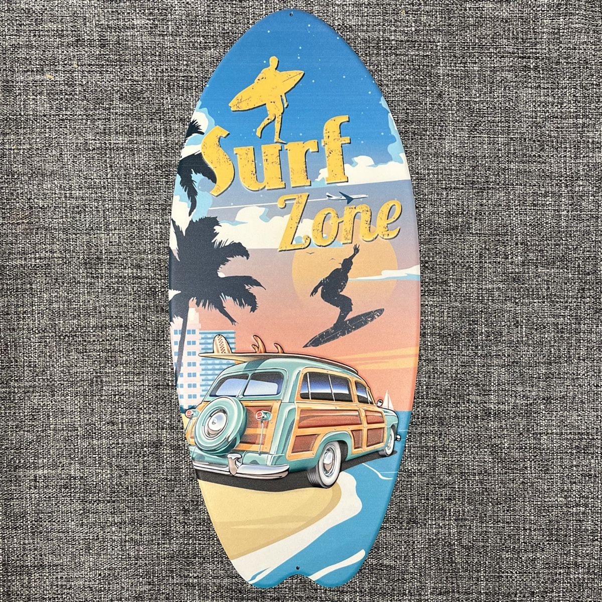 Ecriteaux: Surf Zone Metal Art Schild – Neuf (Voir description) à Schwyz par rs-trend