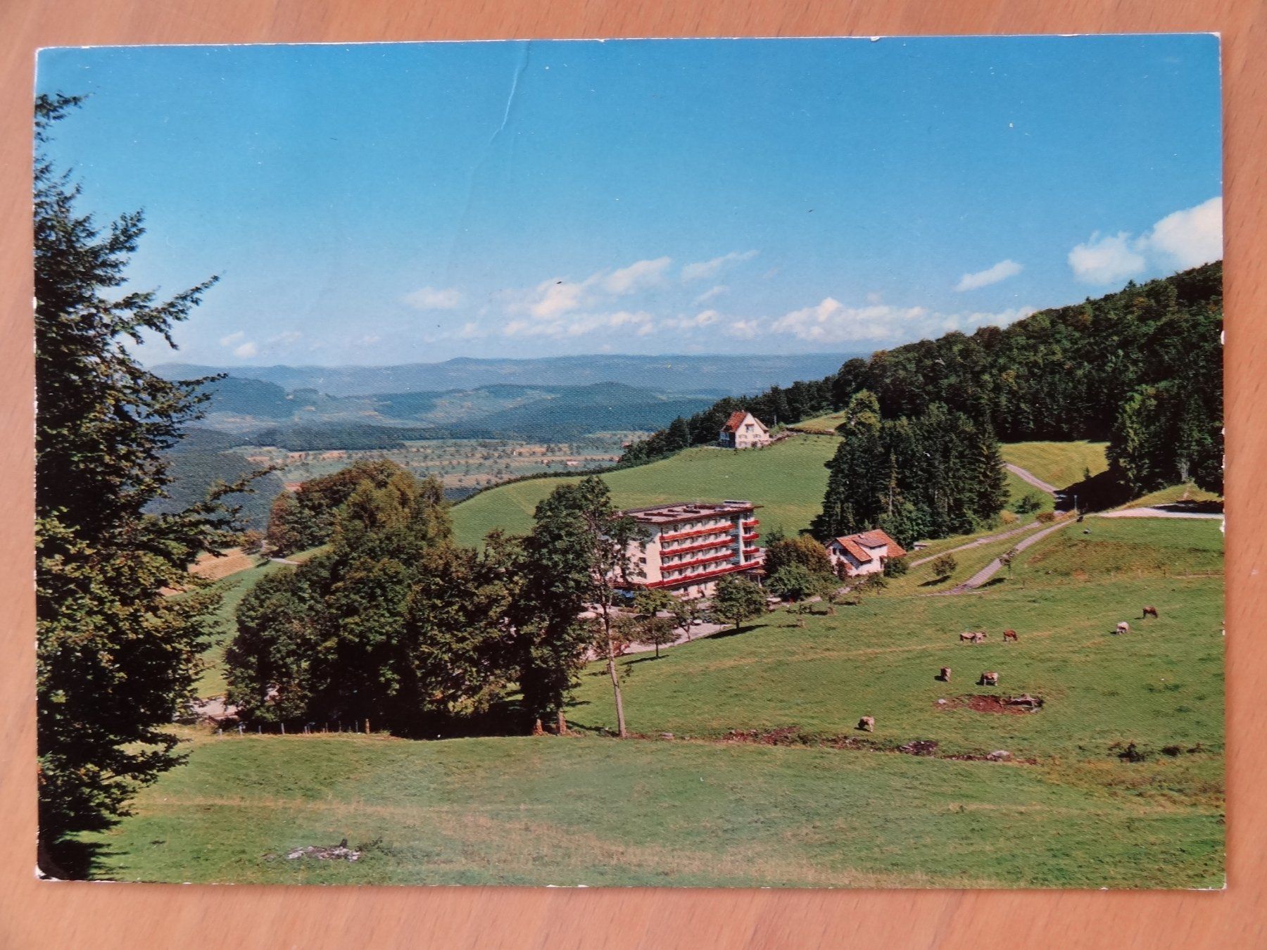 Cartoline postali: Läufelfingen- Kurhotel Bad Ramsach - 1969 – Usato da St Léonard venduto da Riglin