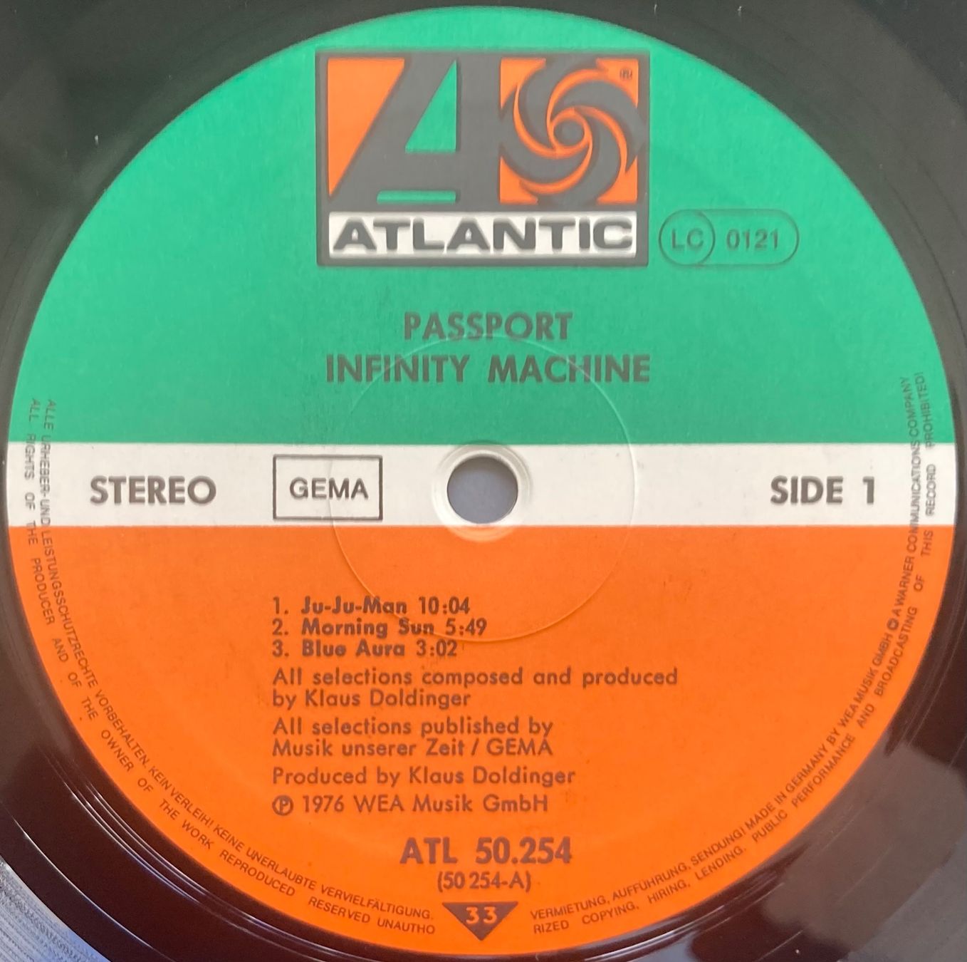 Vinyles: PASSPORT - INFINITY MACHINE – D'occasion à Poliez-Pittet par Newtown-Records 2