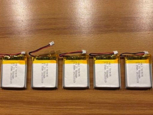 Batterie: Lithium Polymer Akku 3,7V 500mAh 1.85Wh – Nuovo (secondo la descrizione) da Rüschlikon venduto da nil_r6l2 2