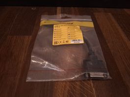 Delock Adapter HDMI Stecker zu DVI 24+5 Buchse 4K 30 Hz