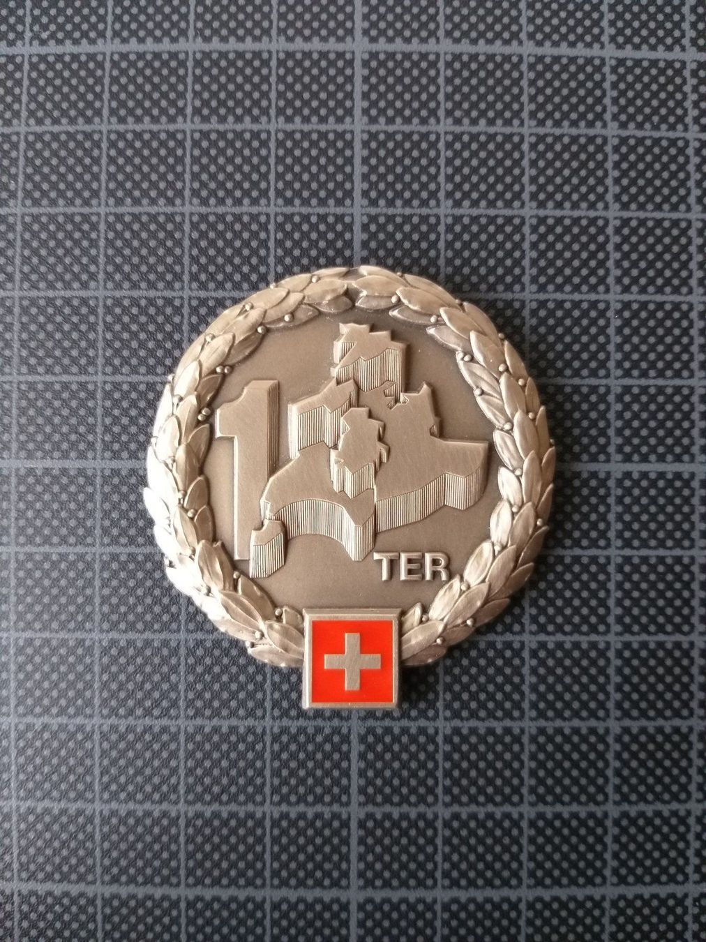 Placchette & Badge: Béretemblem Territorialdivision 1 – Nuovo (secondo la descrizione) da Bauma venduto da SwissMilitaria