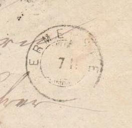Alle Briefmarken: Brief 1881 - Zwergstempel Ermensee – Gebraucht aus Wolhusen von Curver9 1