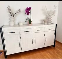 Sideboard massiv Akazienholz 180x90x45