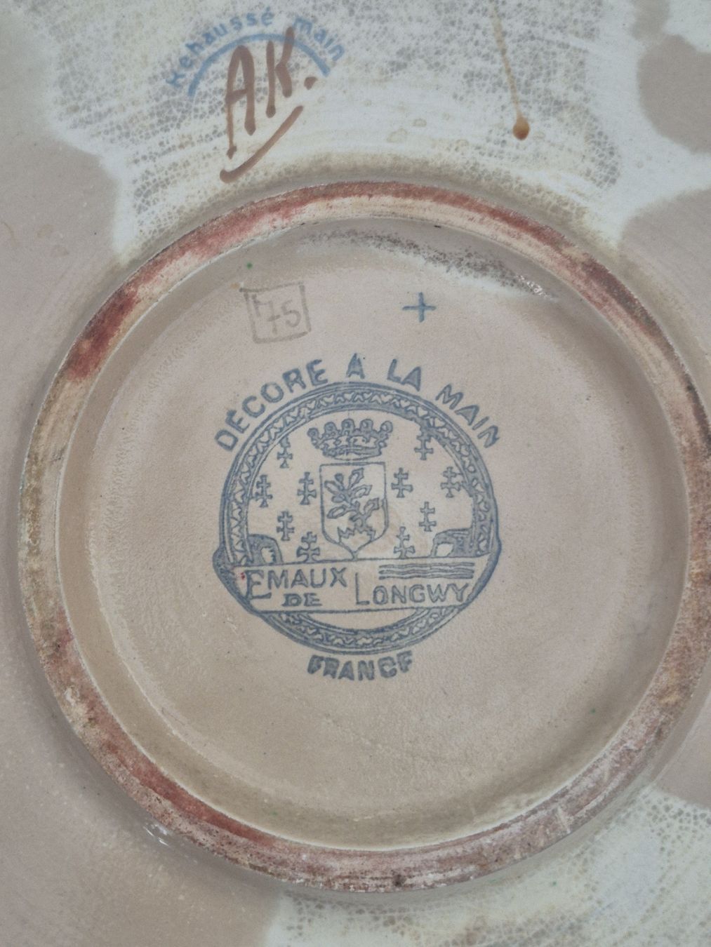 Piatti di portata: Plat décoratif en faïence de Raymonde Rizzi  – Nuovo (secondo la descrizione) da Chavannes-Renens venduto da Douz13 3