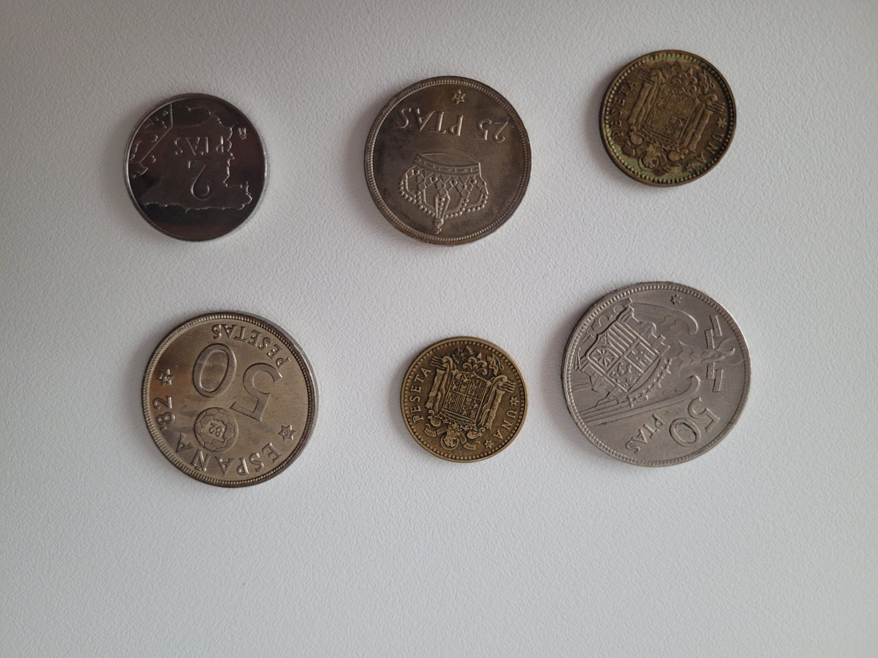 Tutti le monete: Spanien 1957-84 – Usato da Inwil venduto da Flower2325 1