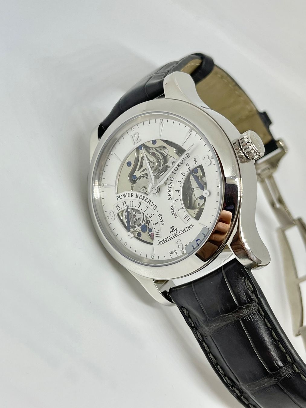 Jaeger-Lecoultre Orologi: Jaeger Le Coultre Master ripetition Minute Platinum Lmtd – Usato da Lugano venduto da Superstudiolugano 8