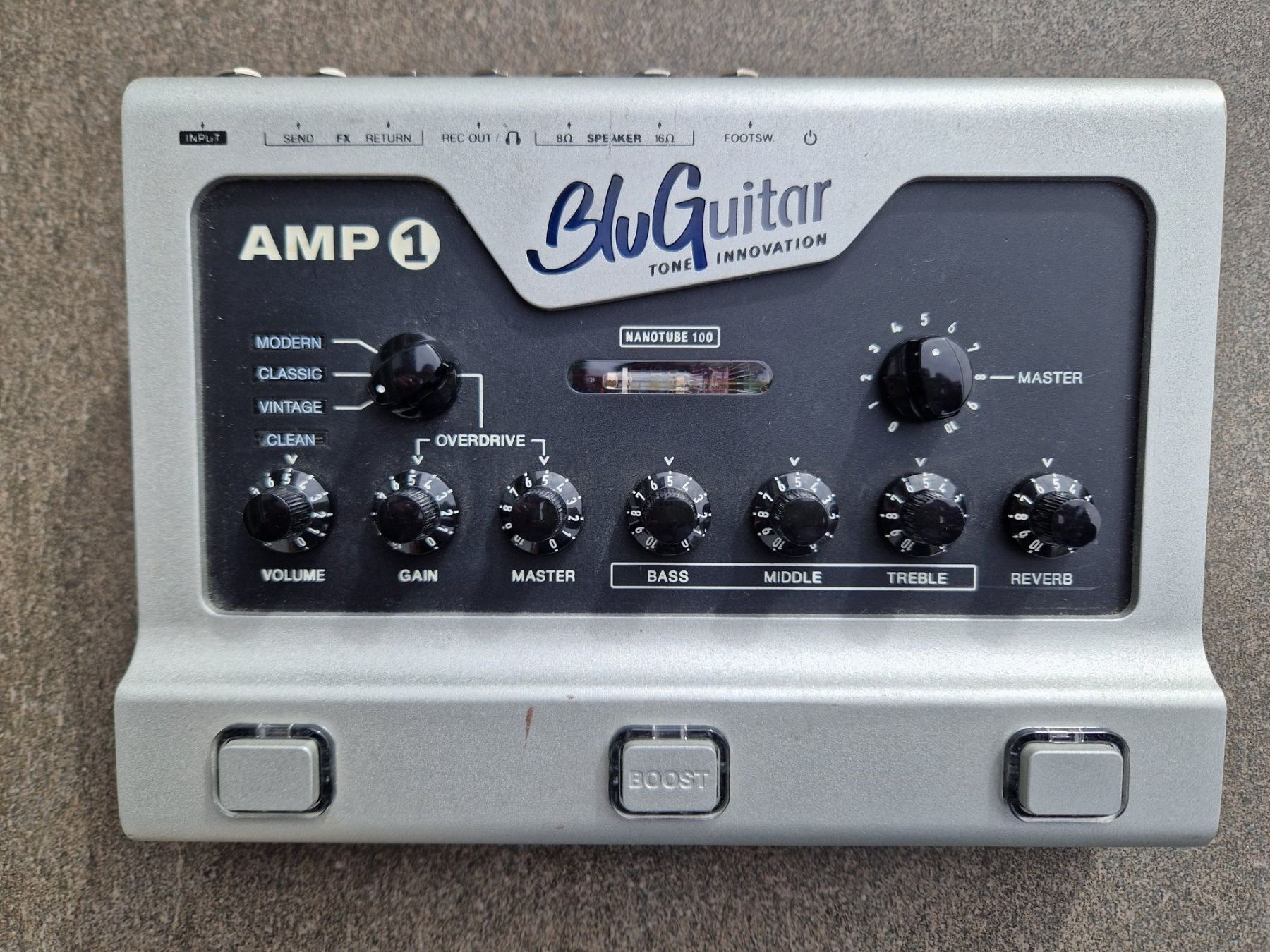 Verstärker: BluGuitar AMP1 - Verstärker in Pedalform – Gebraucht aus Burgdorf von lissabon65