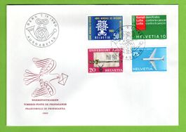 1960 FDC Werbe- + Gedenkmarken blanco SBK 18.--