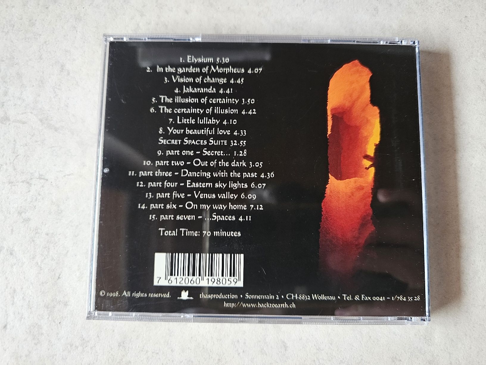 CD: Back To Earth  -  Secret Spaces – Usato da Schneisingen venduto da backstore24 1