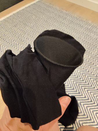 Strumpfhose mit Pad in Fuss